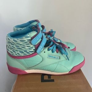 Reebok girls vintage inspired high tops